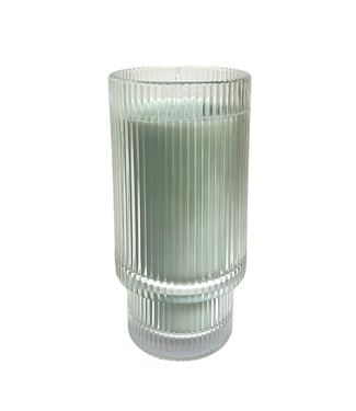 Kaars Rippled L celadon