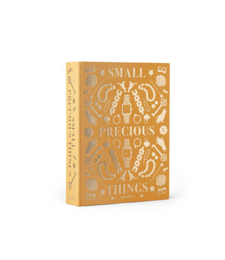 Storage book precious things yellow