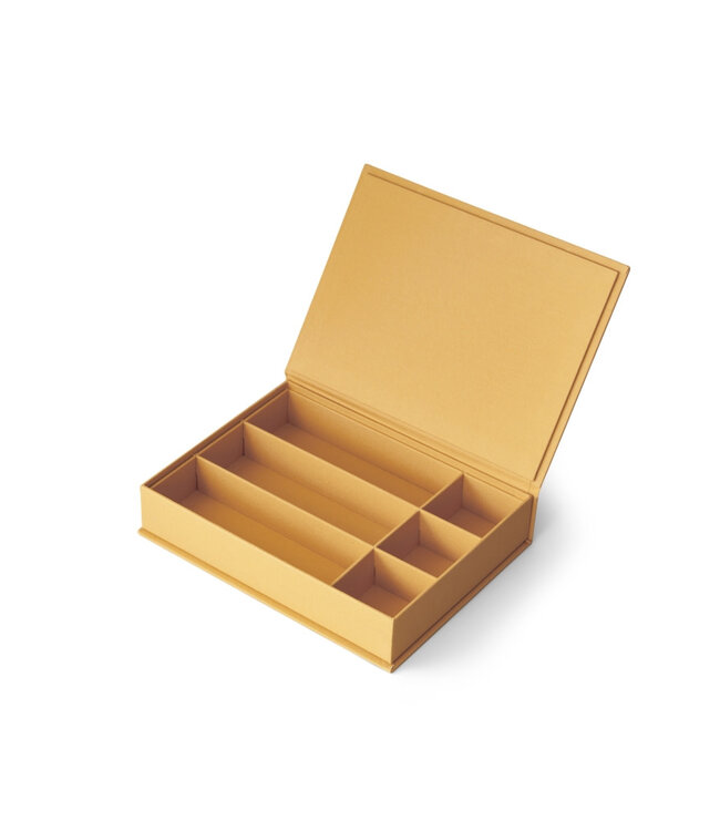 Storage book precious things yellow