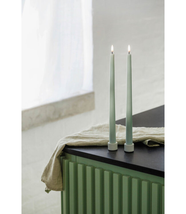 Uyuni Kandelaar- mat zwart- 2 stuks 3,25x2,32 cm