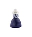 Proud Mary Cobalt Flower-Pattern