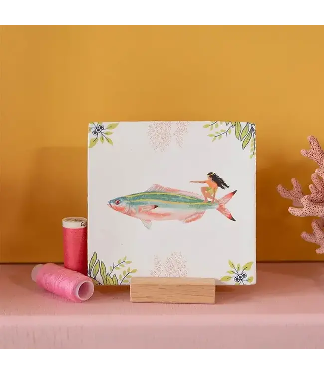 Met de golven mee- Story tile small