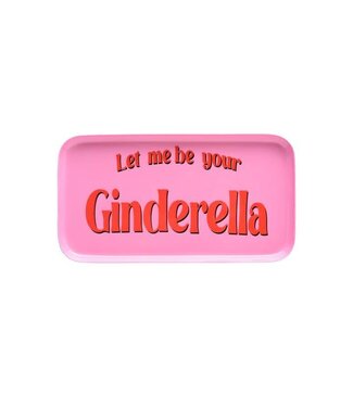 Love  tray,  let me be your Ginderella,21,8x1x12cm