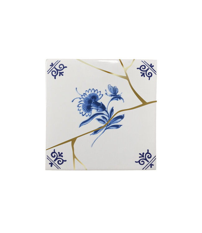 Goldie Tiles Kintsugi bloem
