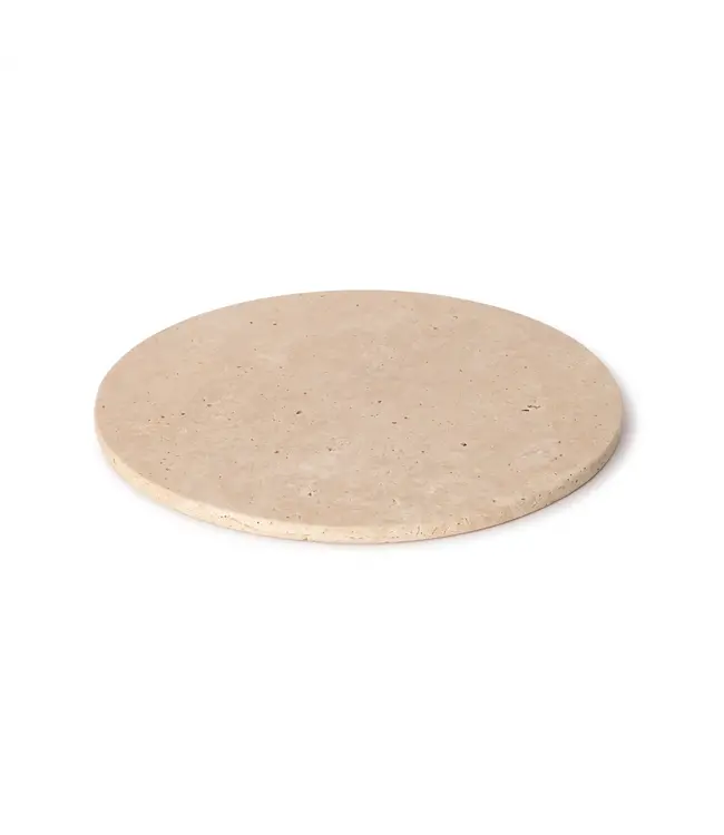 Travertine dienblad rond Ø30cm