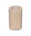 Mooisa Waxinelichthouder cilinder Travertine L 6x10cm