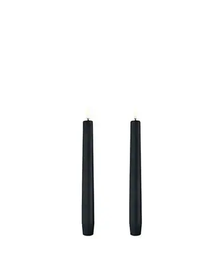 Uyuni Dinerkaarsen led- Zwart- 2-stuks - 2,3x20,5 cm