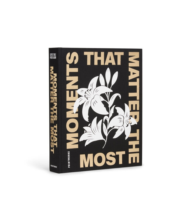 Photo Album-Moments that Matters the Most - Black