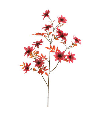 DAHLIA FLOWER 113CM BORDEAUX