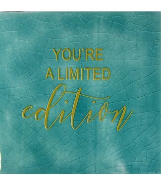 You're a limited edition groen/goud