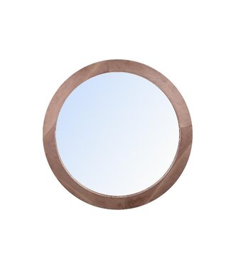Channel Natural firwood veneer mirror thick L