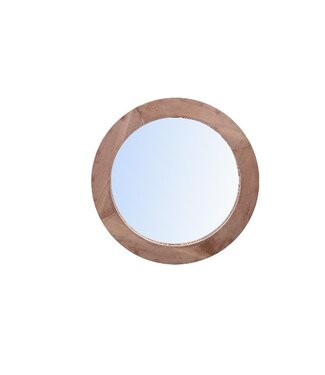 Channel Natural firwood veneer mirror thick S