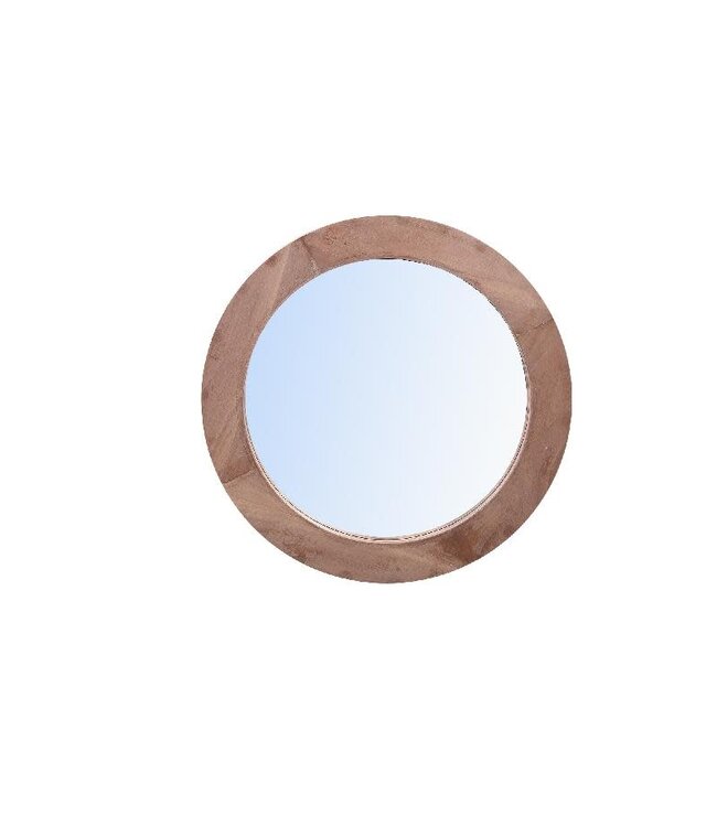 Channel Natural firwood veneer mirror thick S