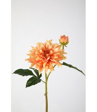 Dahlia Spray 75cm zalm