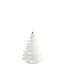 Uyuni LED kaars Kerstboom Wit 9x12cm