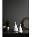 Uyuni LED kaars Kerstboom Wit 10x15cm