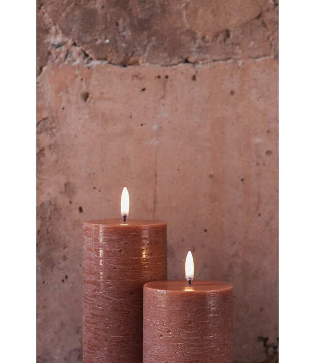 Uyuni LED Stompkaars -Terra -rustiek- Ø7,8x10 cm
