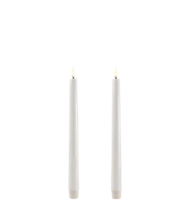 Uyuni Dinerkaarsen led -Vanille- 2-stuks-  2,3x25 cm