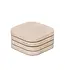 Mooisa Onderzetter organisch travertine  4 stuks