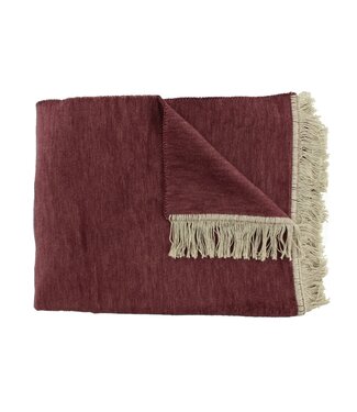 Claudi Plaid Paulos 150x200 cm Plum