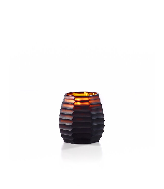 ONNO CUBO S AMBER CA11.5X13CM ZANZIBAR