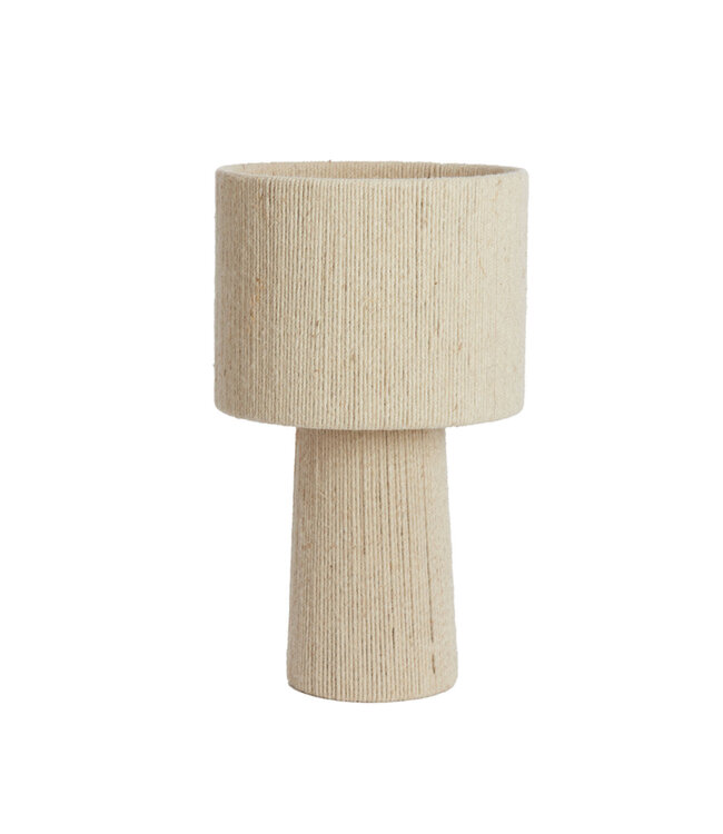 Table lamp Ø31,5x51 cm PITINO jute cream