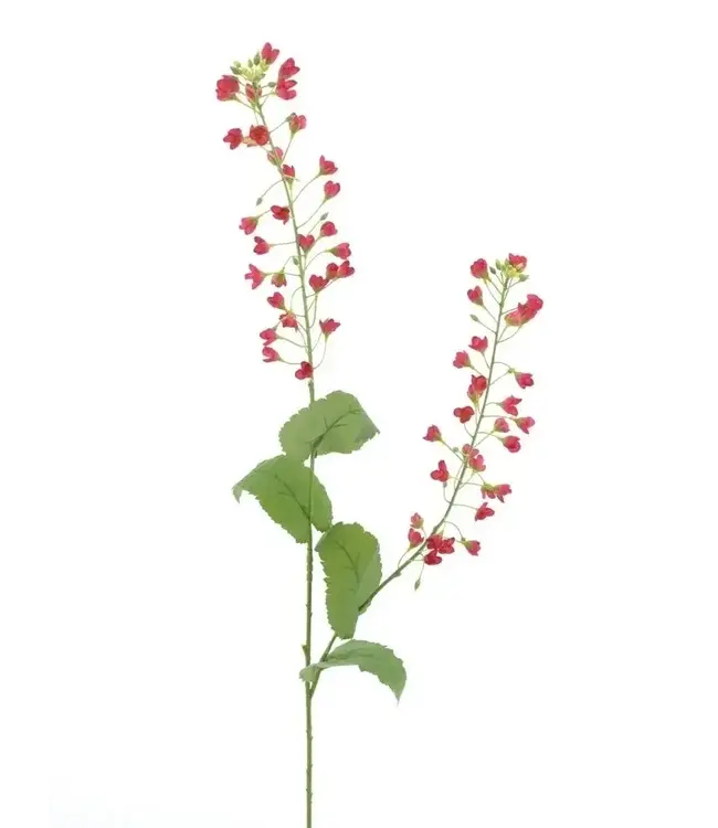 Mini flower branch red 108cm