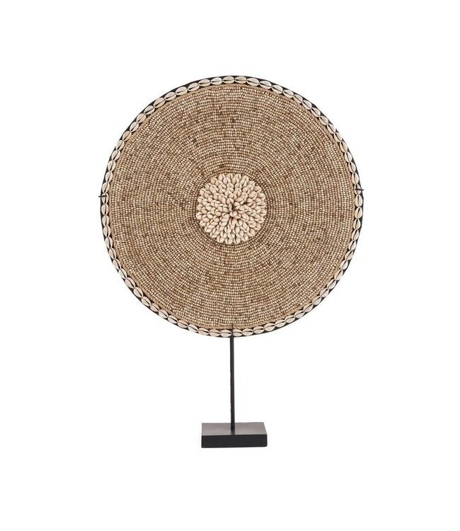 The Shell Guadeloupe on Stand - Natural White