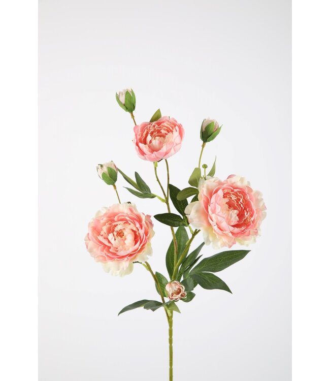 Peony Spray 76cm pink
