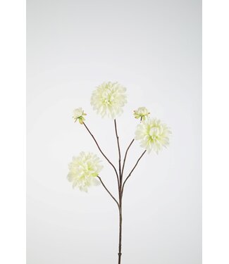 Dahlia Spray x5 90cm creme