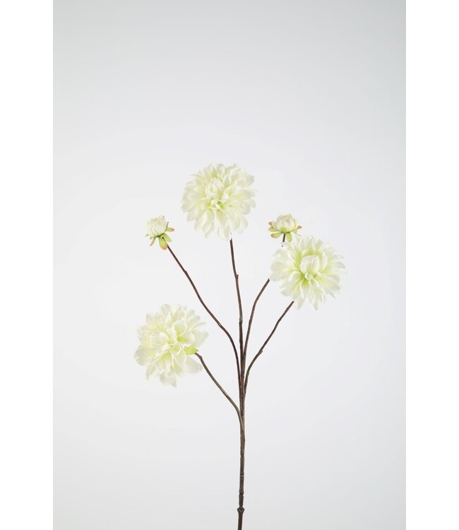 Dahlia Spray x5 90cm creme