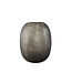 Elichi Brown round glass vase high