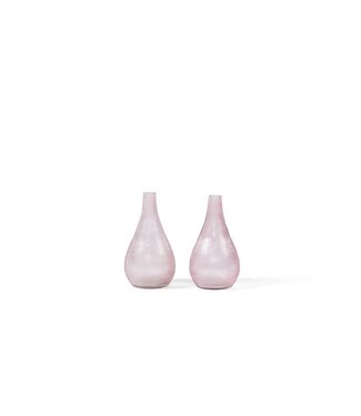Dekocandle Soliflower Thin Line Sprayed (Pink, ø 7,5 cm x 13 cm)