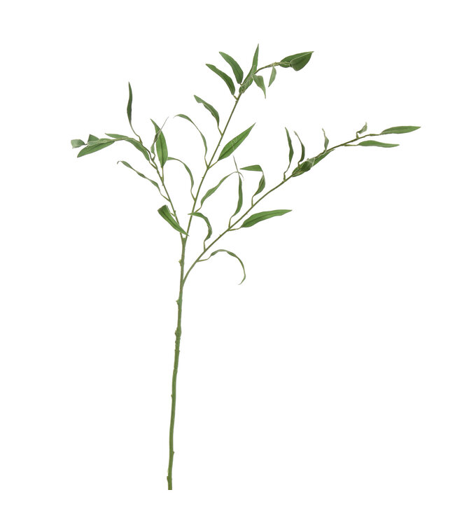 WILLOW SPRAY 96CM GREEN