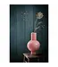 pip Vase Metal Medium Pink 24x40cm