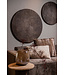 Kemp Brown canvas painting rough round S 90.0 x 2.5 x 90.0 cm