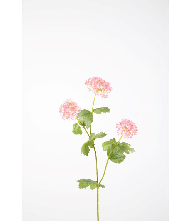 Snowball Branch x3 69cm rose