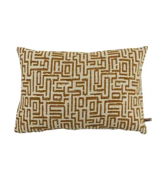 Claudi Rocco 45x45 cm Mustard