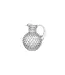 Anna von Lipa Hobnail Jug 2L Crystal
