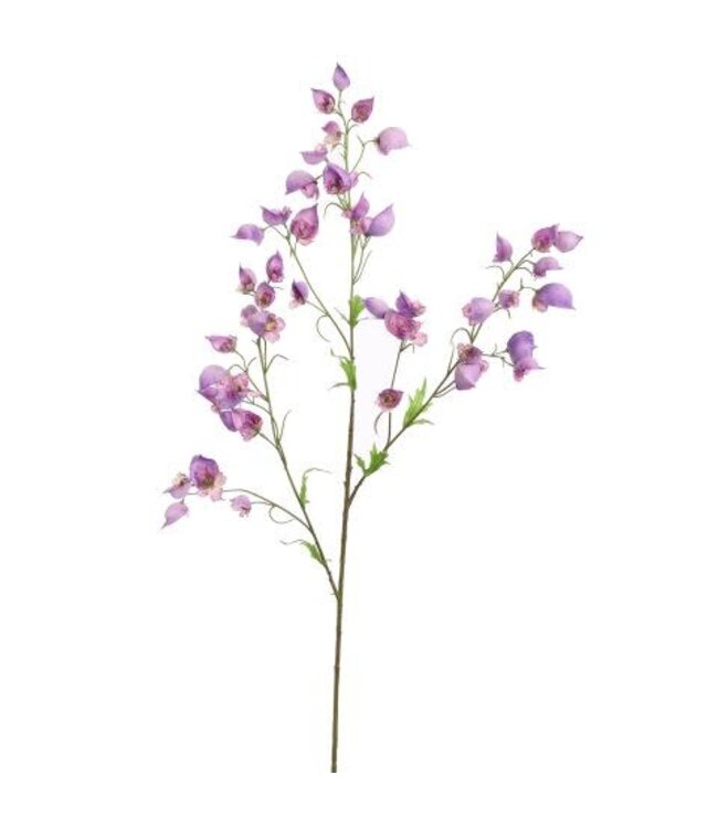 Large Aconitum 120 cm – Zijden monnikskap-tak in lavendelpaars