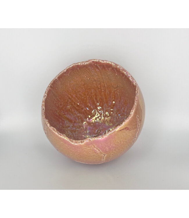 Ecri Living Bolivia Egg Nude Parel keramieken pot Ø14,5 cm – Ecri Living