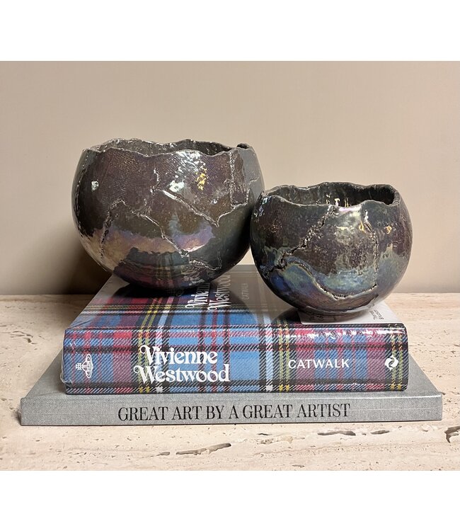 Ecri Living Bolivia Egg Donker Parel Luster 04.05