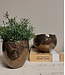 Ecri Living Stijn Jade Gold keramieken pot 17 cm – handgemaakt door Ecri Living