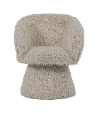 Hermes Beige dining/fauteuil chair hair