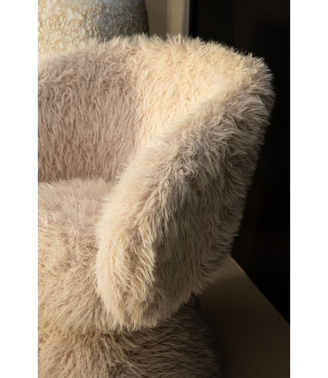 Hermes Beige dining/fauteuil chair hair