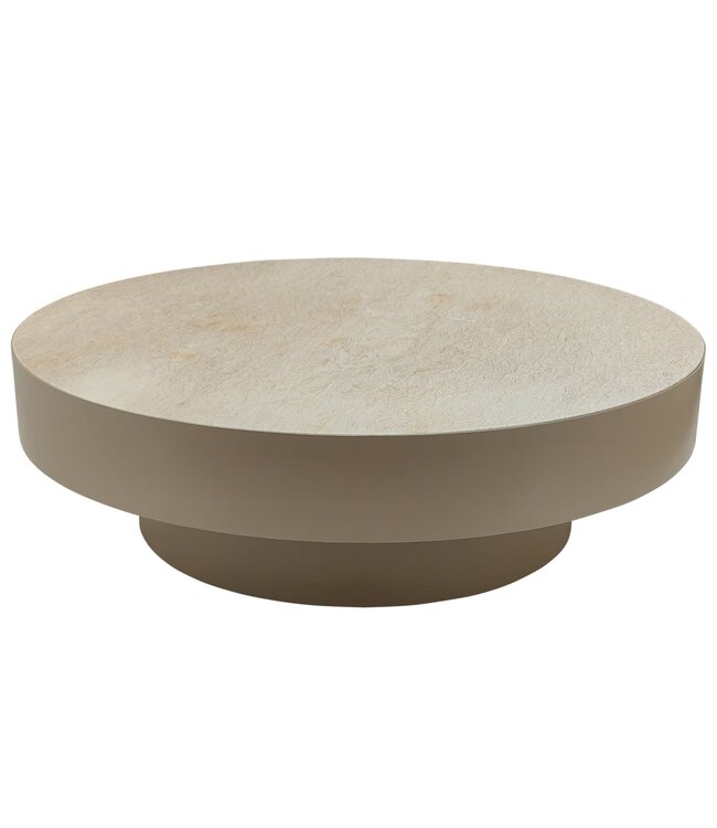 Corfu coffee table beige marble