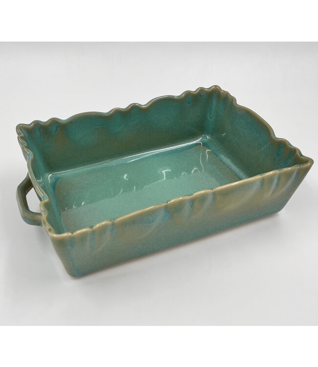 MOOVE - Ovenschaal Rechthoek 25x18x7 - Emeraude Blue