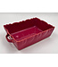 MOOVE - Ovenschaal Rechthoek 25x18x7 - Rouge Cendré