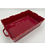 MOOVE - Ovenschaal Rechthoek 32x25x8 - Rouge Cendré