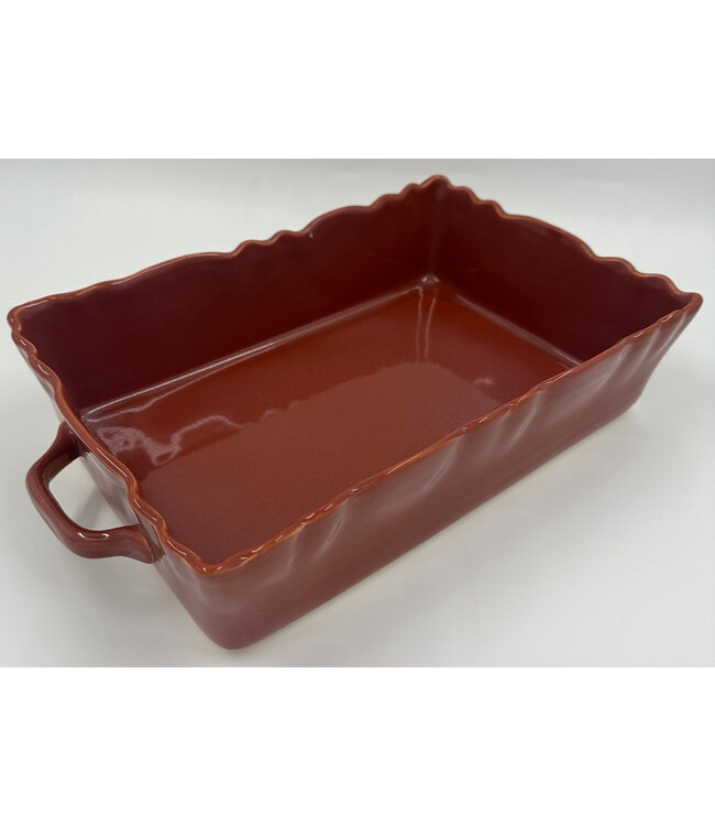 MOOVE - Ovenschaal Rechthoek 32x22x8 - Marron Glacé